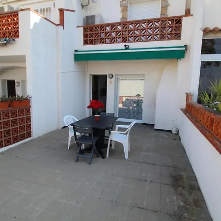 度假居 Escapada En Roses: Confort, Terraza & Piscina Comun - Es-258-157 *