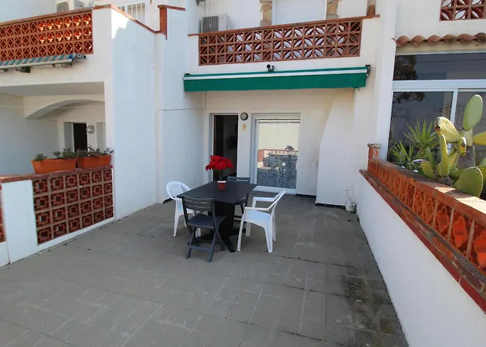 度假居 Escapada En Roses: Confort, Terraza & Piscina Comun - Es-258-157 *